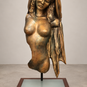 TORSO MUJER ROTA, ESCULTURA